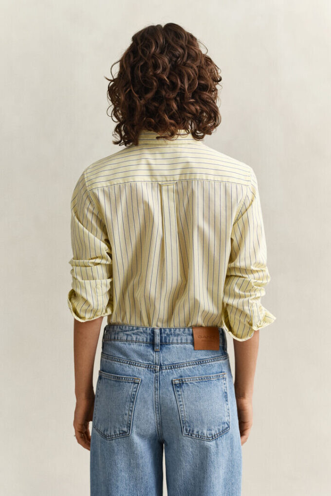 Regular Fit Classic Striped Poplin Shirt Regular Fit Classic Striped Poplin Shirt