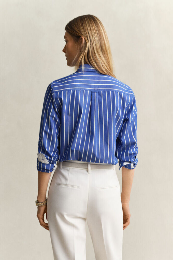 Regular Fit Classic Striped Poplin Shirt Regular Fit Classic Striped Poplin Shirt
