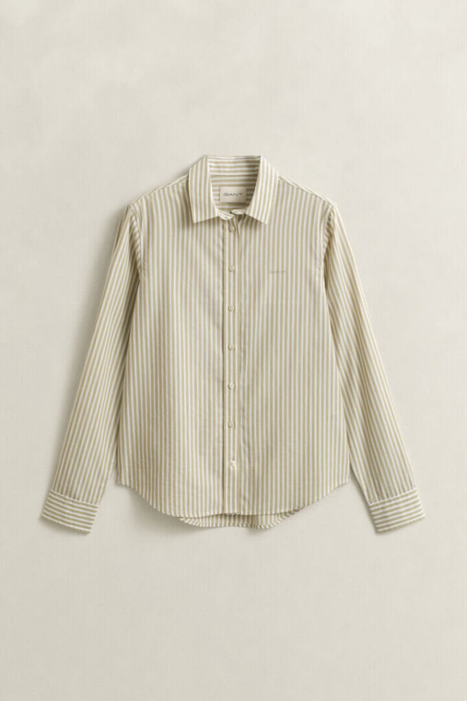 Regular Fit Classic Striped Poplin Shirt Regular Fit Classic Striped Poplin Shirt