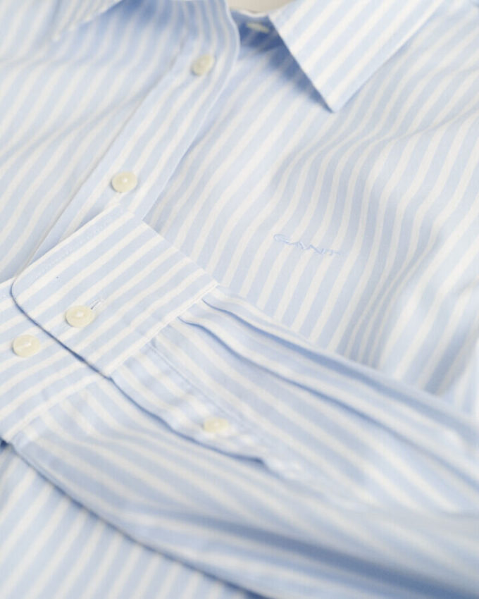 Regular Fit Classic Striped Poplin Shirt Regular Fit Classic Striped Poplin Shirt