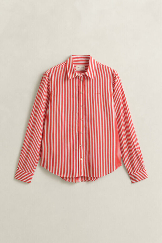 Regular Fit Classic Striped Poplin Shirt Regular Fit Classic Striped Poplin Shirt
