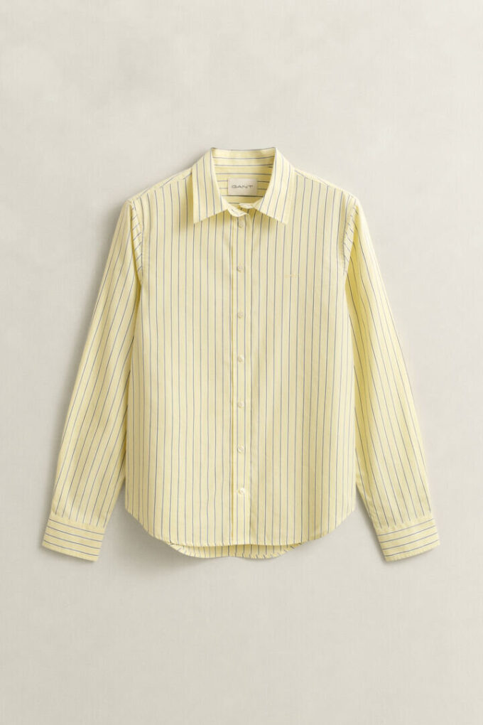 Regular Fit Classic Striped Poplin Shirt Regular Fit Classic Striped Poplin Shirt