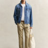Regular Fit Cotton Twill Chinos