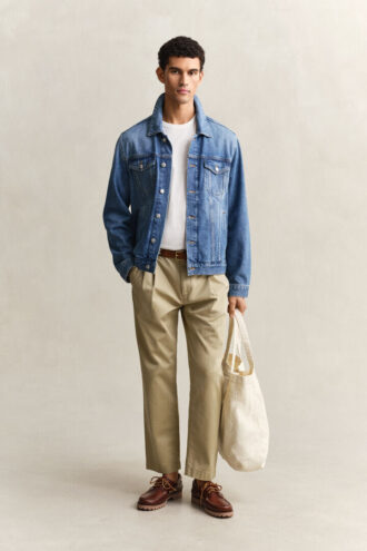 Regular Fit Cotton Twill Chinos