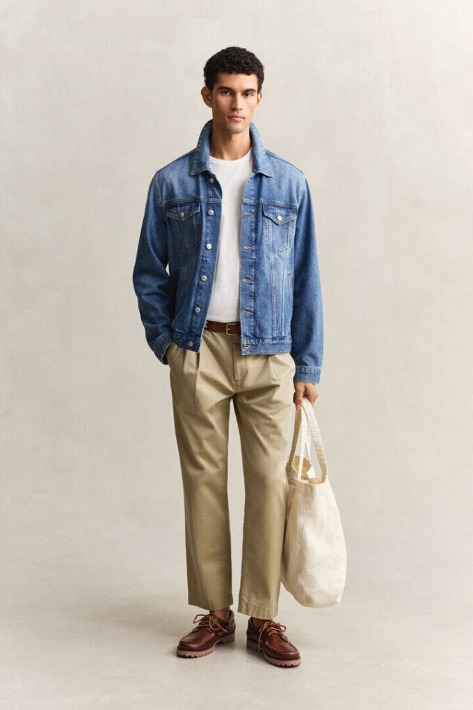 Regular Fit Cotton Twill Chinos