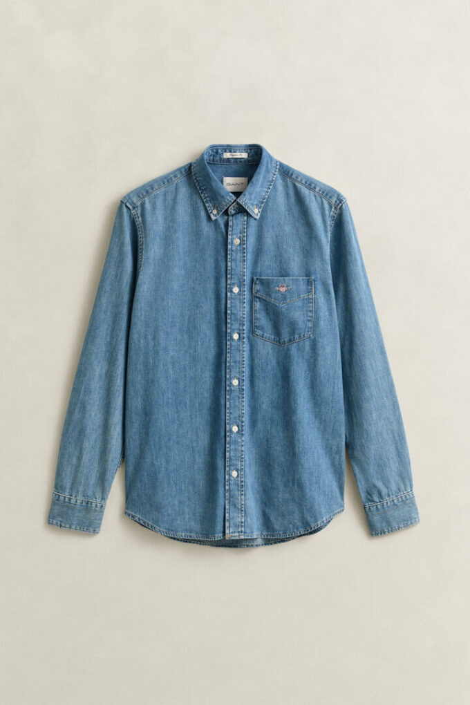Regular Fit Denim Shirt Regular Fit Denim Shirt