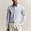 Regular Fit Dobby Striped Shirt Regular Fit Dobby Striped Shirt