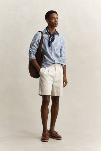 Regular Fit Dobby Striped Shirt