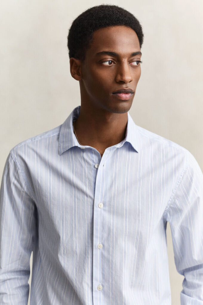 Regular Fit Dobby Striped Shirt Regular Fit Dobby Striped Shirt