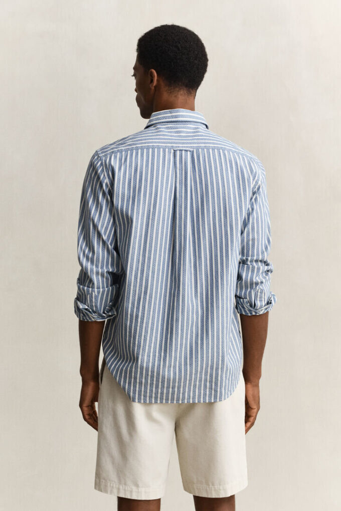 Regular Fit Dobby Striped Shirt Regular Fit Dobby Striped Shirt