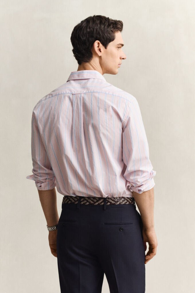 Regular Fit Dobby Striped Shirt Regular Fit Dobby Striped Shirt