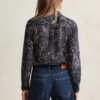 Regular Fit Floral Print Cotton Silk Shirt Regular Fit Floral Print Cotton Silk Shirt