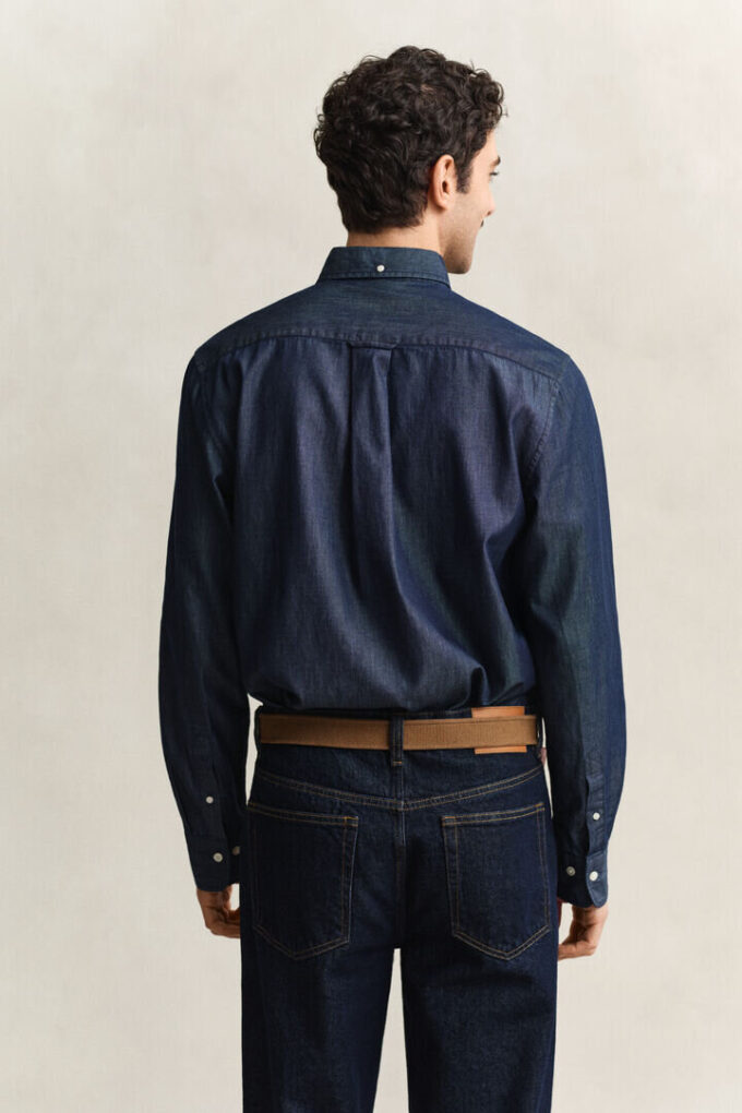 Regular Fit Indigo Shirt Regular Fit Indigo Shirt