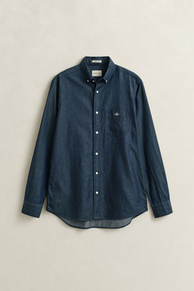 Regular Fit Indigo Shirt Regular Fit Indigo Shirt