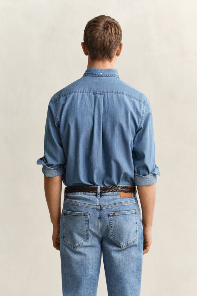 Regular Fit Indigo Shirt Regular Fit Indigo Shirt