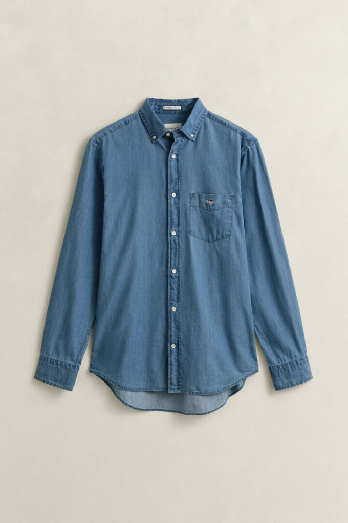Regular Fit Indigo Shirt Regular Fit Indigo Shirt