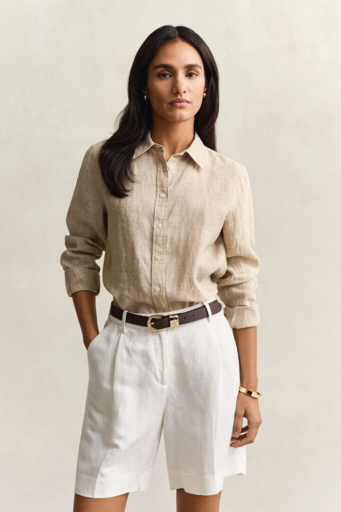Regular Fit Linen Shirt Regular Fit Linen Shirt