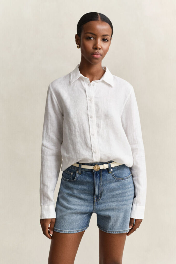Regular Fit Linen Shirt Regular Fit Linen Shirt