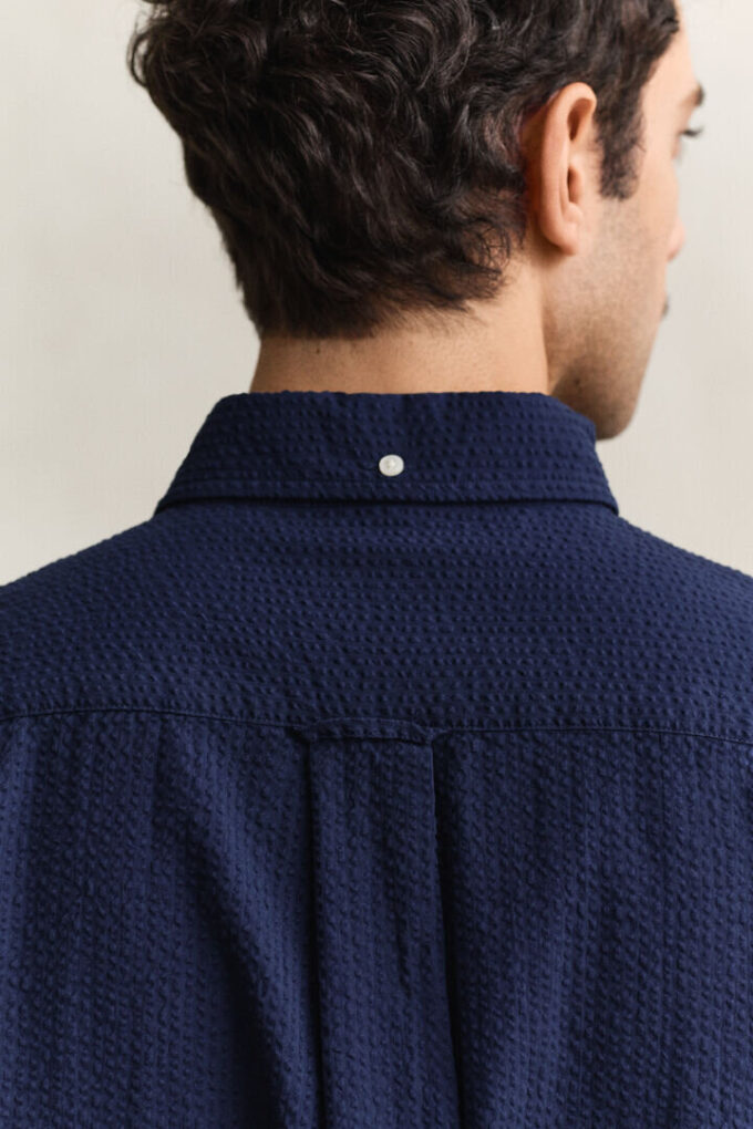 Regular Fit Seersucker Shirt Regular Fit Seersucker Shirt