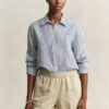 Regular Fit Striped Linen Shirt Regular Fit Striped Linen Shirt