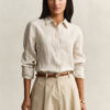 Regular Fit Striped Linen Shirt Regular Fit Striped Linen Shirt