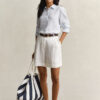 Regular Fit Striped Linen Shirt