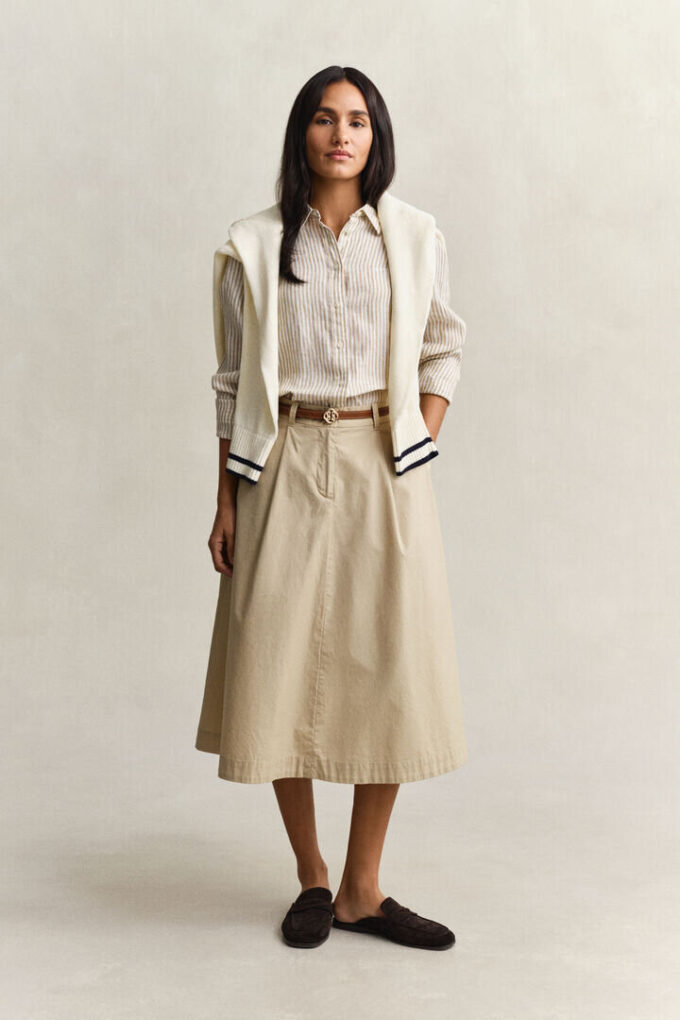 Regular Fit Striped Linen Shirt Regular Fit Striped Linen Shirt