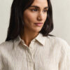 Regular Fit Striped Linen Shirt Regular Fit Striped Linen Shirt