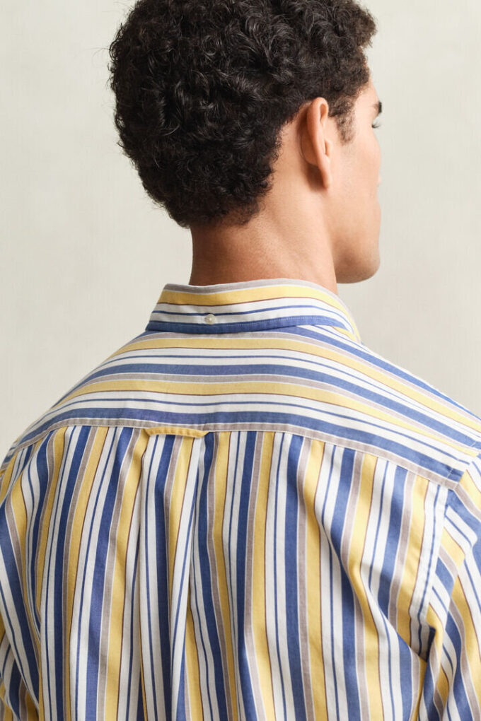 Regular Fit Striped Poplin Shirt Regular Fit Striped Poplin Shirt