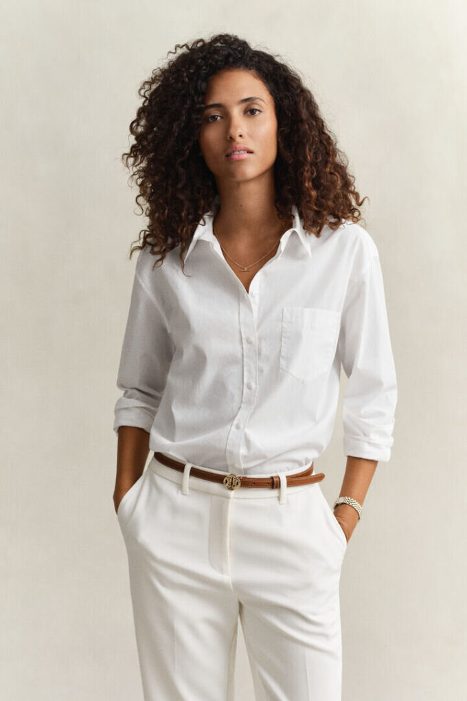 Relaxed Fit Classic Poplin Shirt Relaxed Fit Classic Poplin Shirt