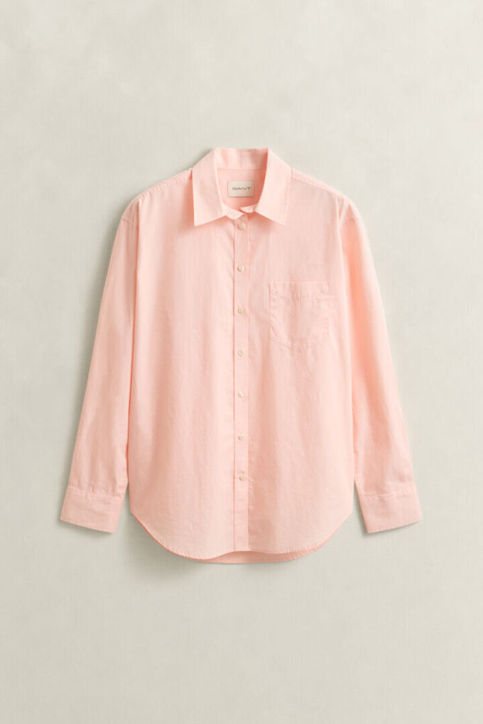 Relaxed Fit Classic Poplin Shirt