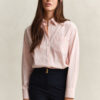 Relaxed Fit Classic Striped Poplin Shirt Relaxed Fit Classic Striped Poplin Shirt