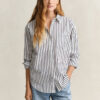 Relaxed Fit Classic Striped Poplin Shirt Relaxed Fit Classic Striped Poplin Shirt