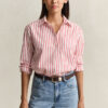 Relaxed Fit Classic Striped Poplin Shirt Relaxed Fit Classic Striped Poplin Shirt
