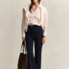 Relaxed Fit Classic Striped Poplin Shirt Relaxed Fit Classic Striped Poplin Shirt