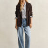 Relaxed Fit Classic Striped Poplin Shirt Relaxed Fit Classic Striped Poplin Shirt