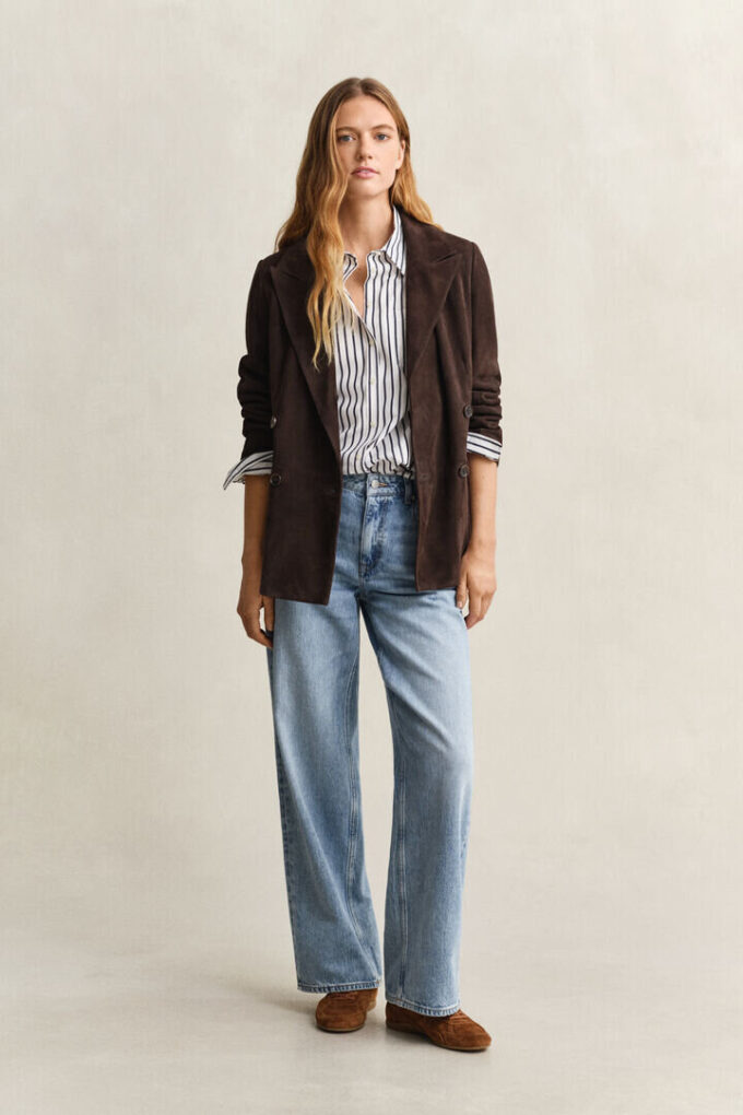 Relaxed Fit Classic Striped Poplin Shirt Relaxed Fit Classic Striped Poplin Shirt