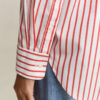Relaxed Fit Classic Striped Poplin Shirt Relaxed Fit Classic Striped Poplin Shirt