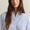 Relaxed Fit Classic Striped Poplin Shirt Relaxed Fit Classic Striped Poplin Shirt