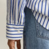 Relaxed Fit Classic Striped Poplin Shirt Relaxed Fit Classic Striped Poplin Shirt