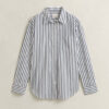 Relaxed Fit Classic Striped Poplin Shirt Relaxed Fit Classic Striped Poplin Shirt