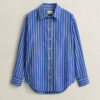 Relaxed Fit Classic Striped Poplin Shirt Relaxed Fit Classic Striped Poplin Shirt