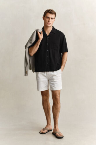 Relaxed Fit Dobby Striped Shirt Relaxed Fit Dobby Striped Shirt