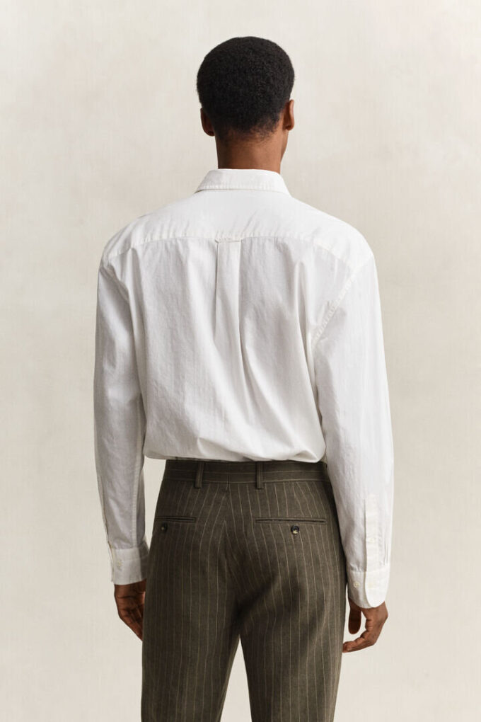 Relaxed Fit Dobby Striped Shirt Relaxed Fit Dobby Striped Shirt