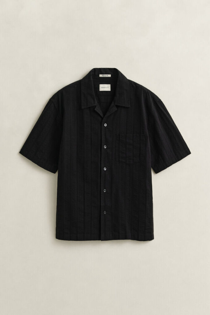 Relaxed Fit Dobby Striped Shirt Relaxed Fit Dobby Striped Shirt