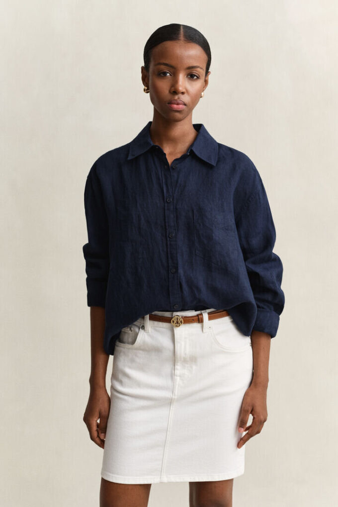 Relaxed Fit Linen Shirt Relaxed Fit Linen Shirt
