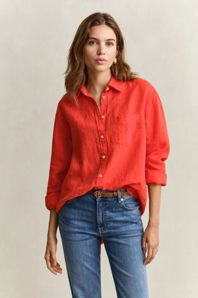 Relaxed Fit Linen Shirt Relaxed Fit Linen Shirt