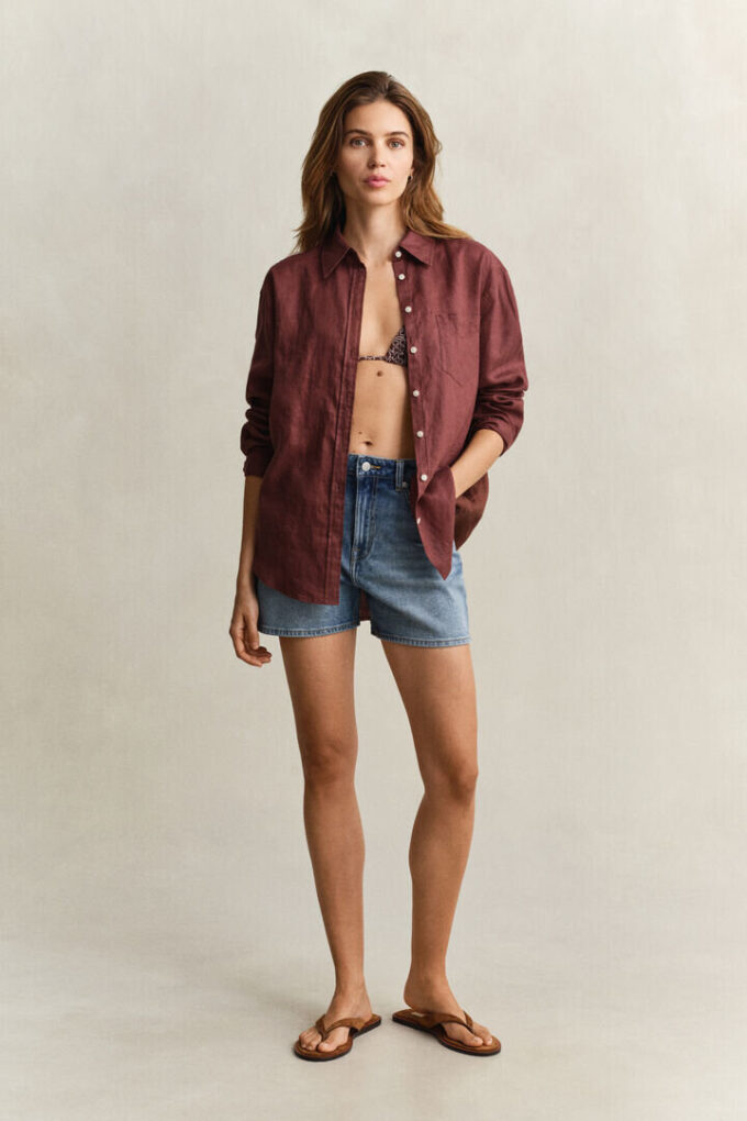 Relaxed Fit Linen Shirt Relaxed Fit Linen Shirt