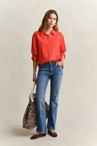 Relaxed Fit Linen Shirt