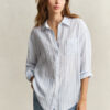Relaxed Fit Striped Linen Shirt Relaxed Fit Striped Linen Shirt